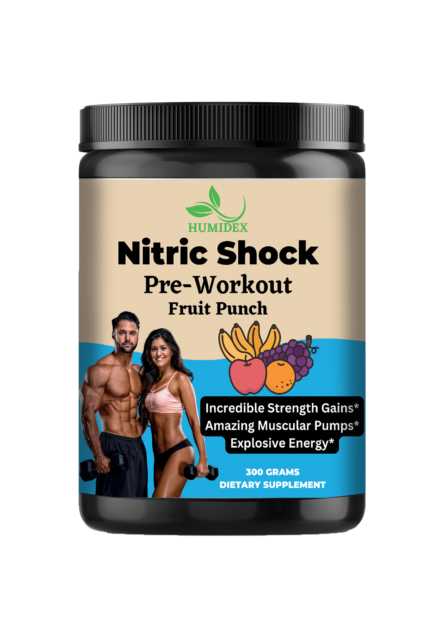 Nitric Shock Pre-Workout (Fruit Punch)